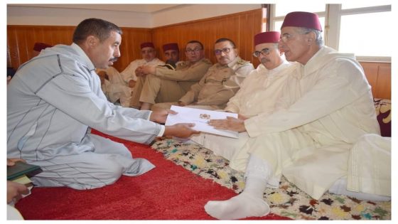 تسليم هبة ملكية لضريح الولي الصالح سيدي حمزة بميدلت.