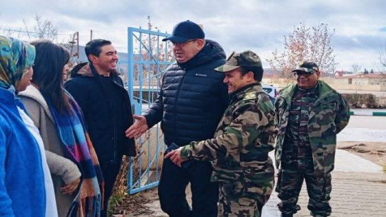 عامل إقليم ميدلت في زيارة ميدانية لبلدية بومية وسط موجة البرد والثلوج